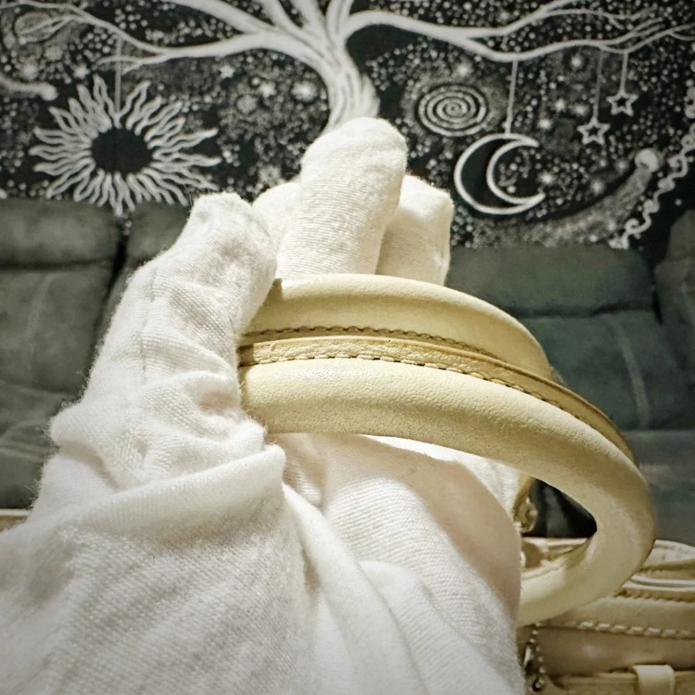 Vintage Coach soho shoulder bag Cream and Tan Women's tote Bag - Picture 13 of 17